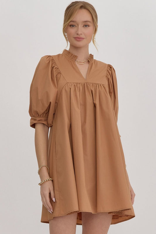 Caramelo Love Mini Dress