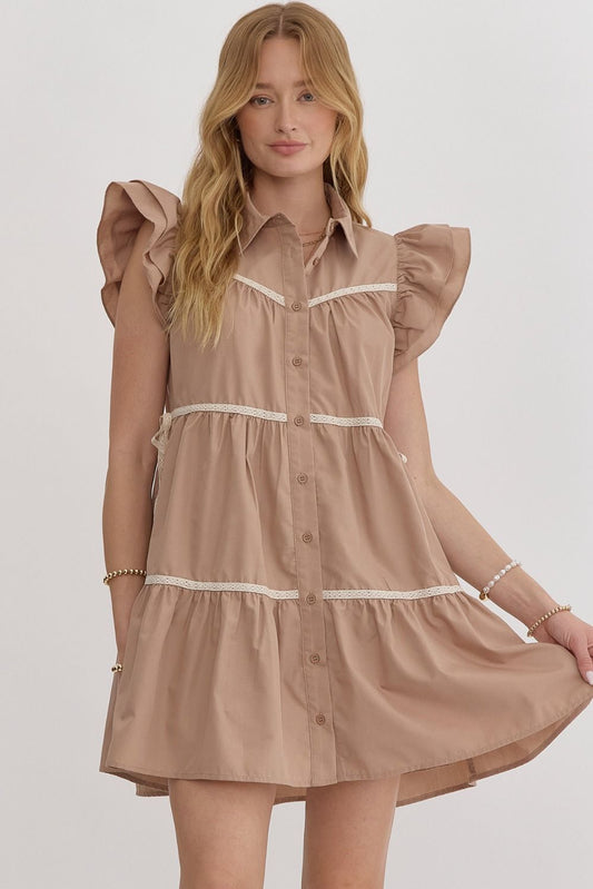 Feeling Mocha Love Mini Dress