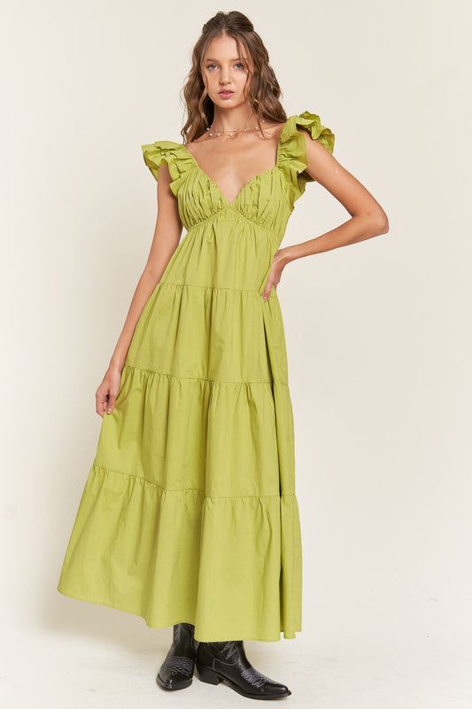 Pistachio Love Maxi Dress