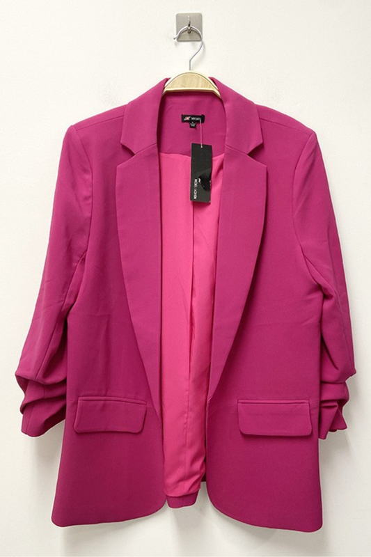 Be Mine Shirred Sleeve Jacket