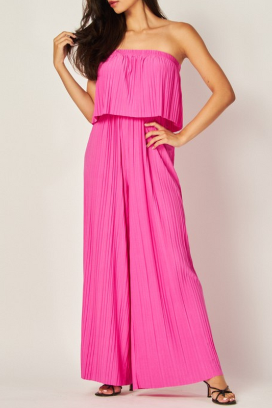 My Secret Love Strapless Jumpsuit