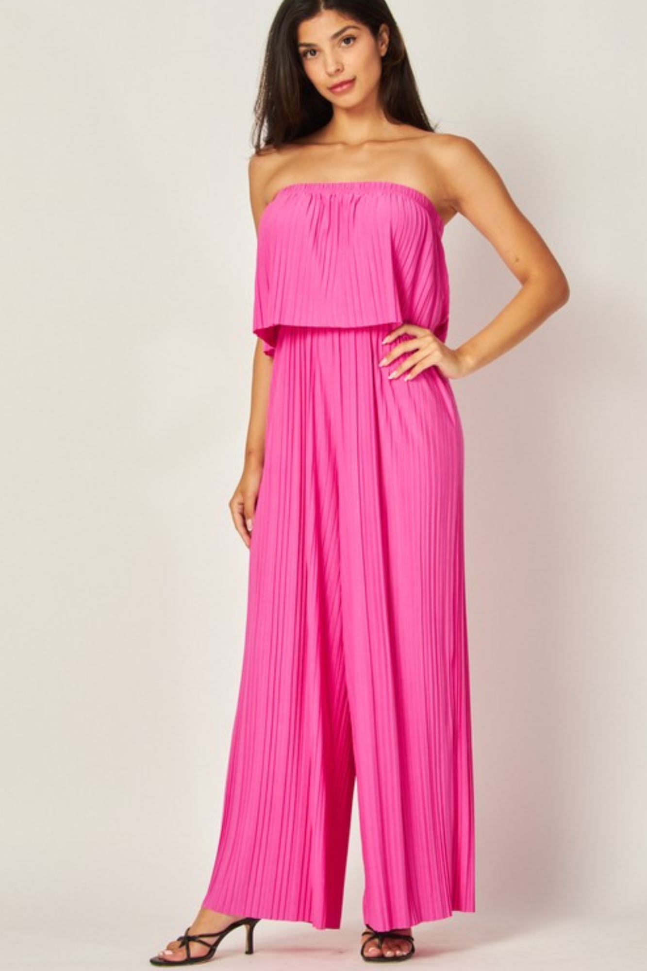 My Secret Love Strapless Jumpsuit
