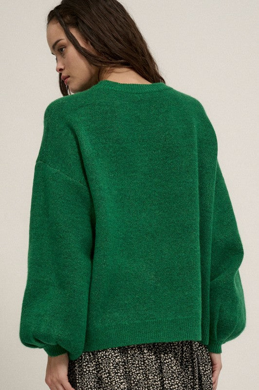 "Good Vibes" Sweater Top