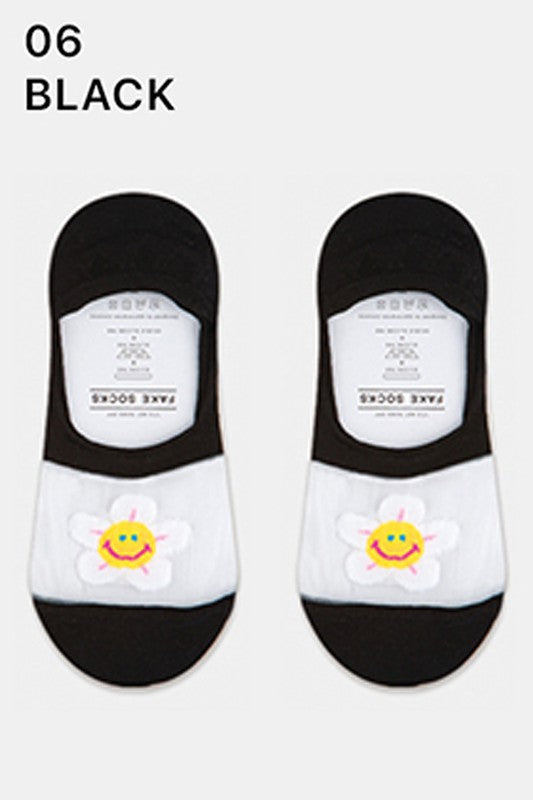 Sweetest Smile See Through Socks