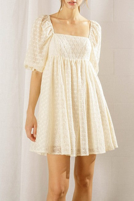 My Weekend Get Away Baby Doll Mini Dress