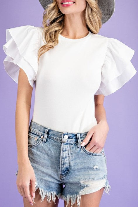 Wings Of An Angel Bodysuit Top