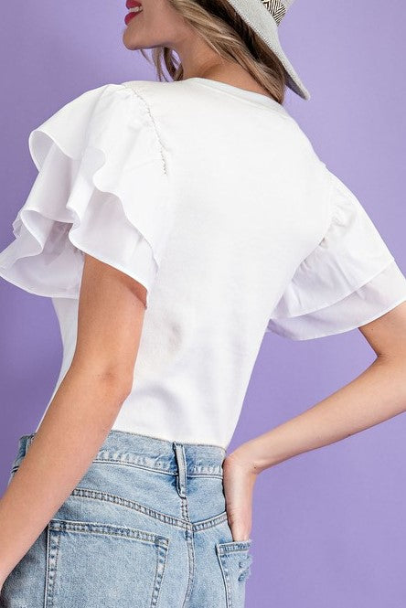 Wings Of An Angel Bodysuit Top