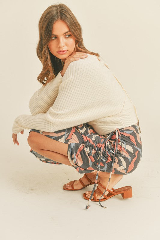 Love At First Sight Ribbed Sweater Top