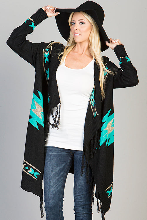 Awakened By Love Aztec Cardigan
