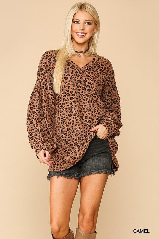 Beyond My Imagination Animal Print Top