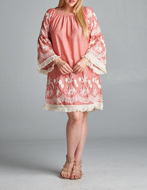 Roses Of Love Plus Size Dress