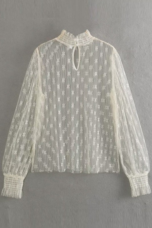 My Lovely Mesh Dream Lace Top