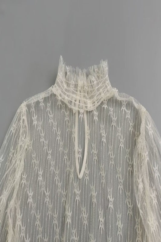 My Lovely Mesh Dream Lace Top
