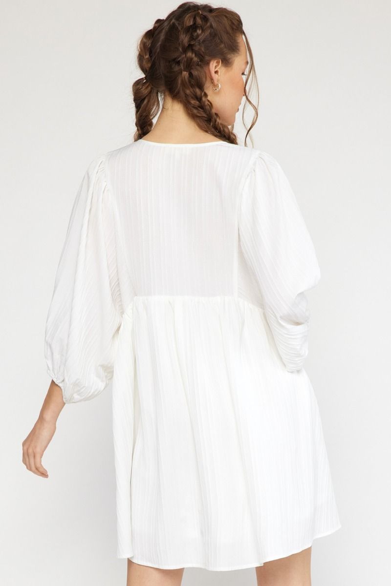 Where Have You Been Babydoll Mini Dress