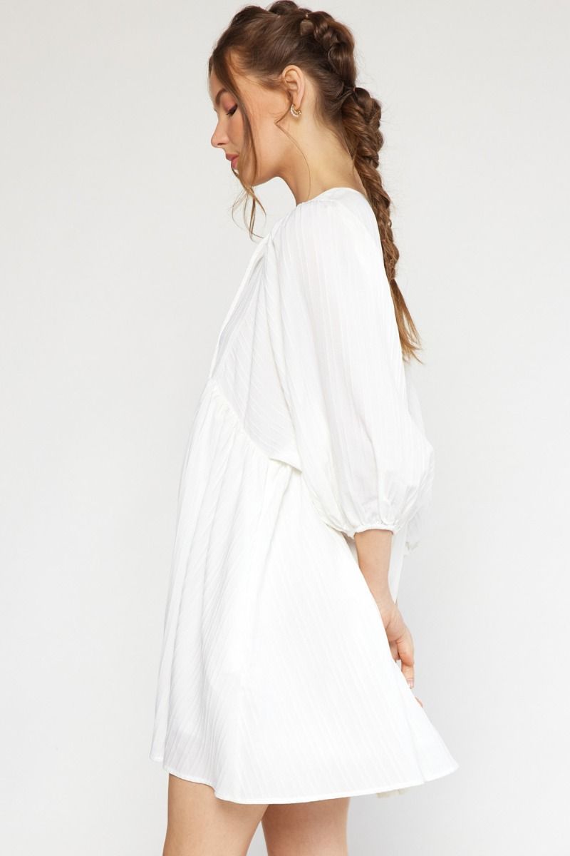 Where Have You Been Babydoll Mini Dress