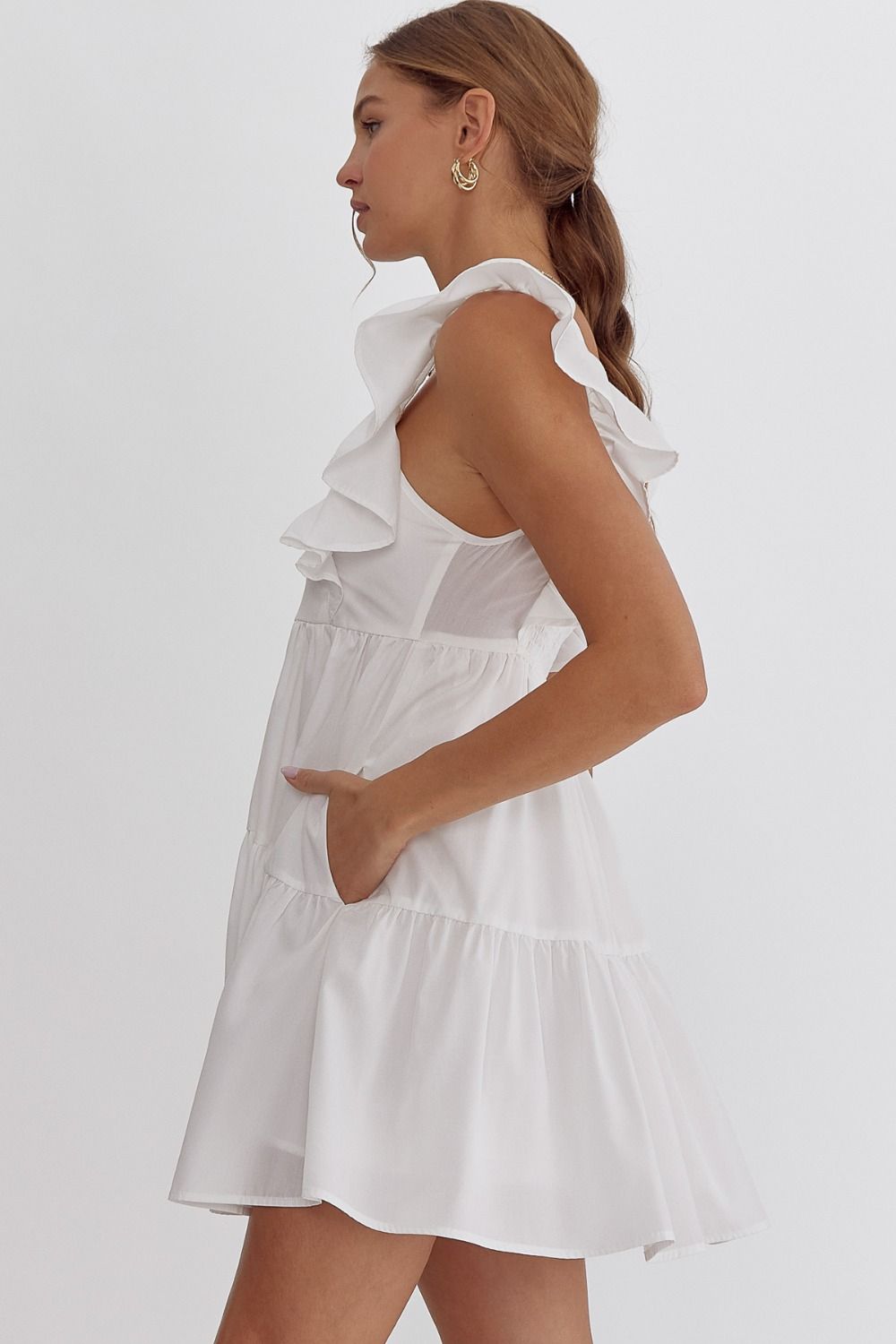 Dreaming On A Cloud Babydoll Dress