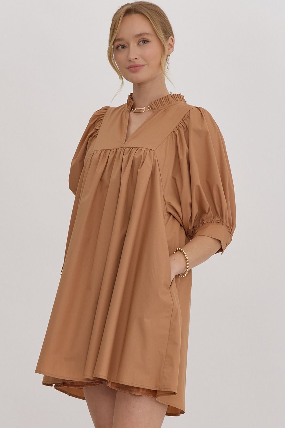 Caramelo Love Mini Dress