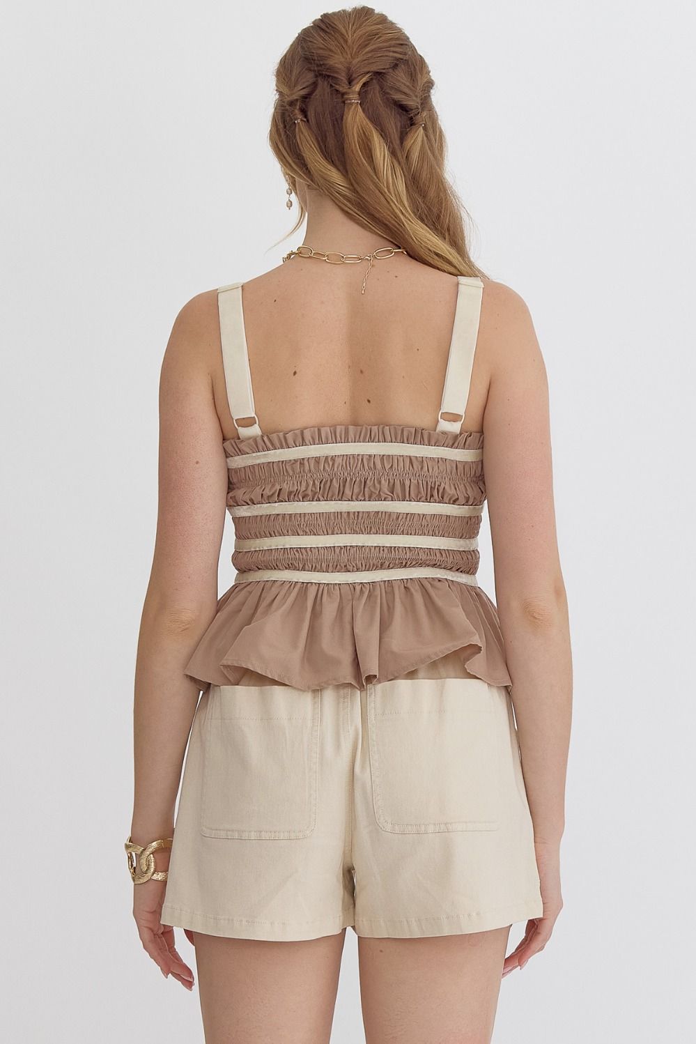 Perfect Love Peplum Top