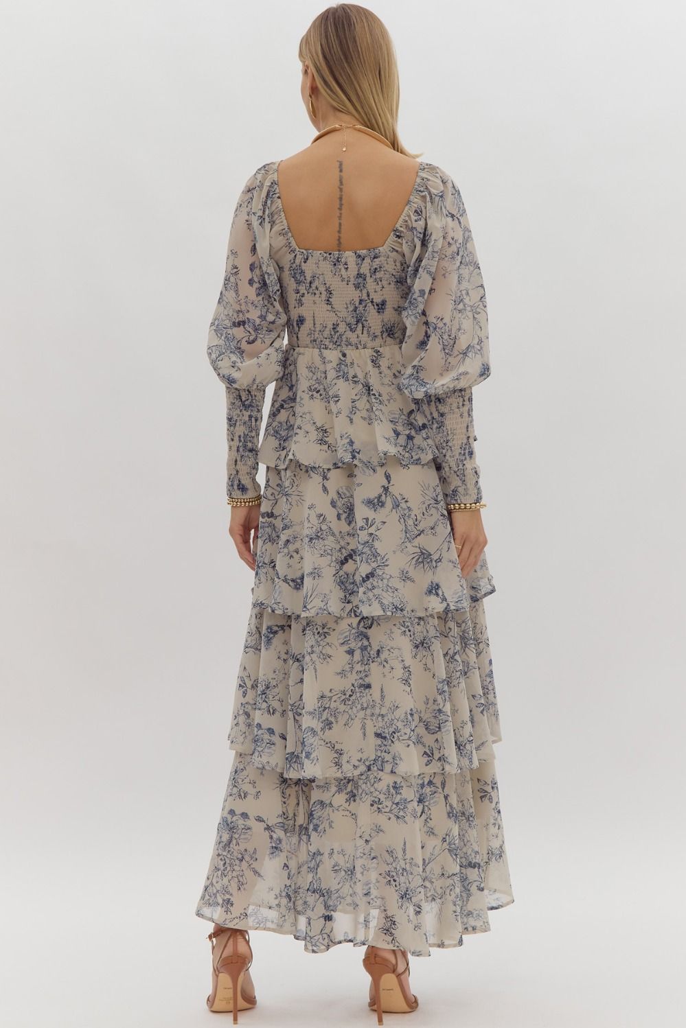 Hazy Day Tiered Maxi Dress