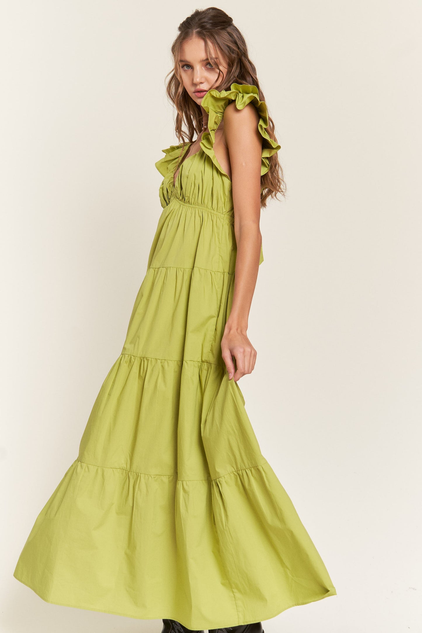 Pistachio Love Maxi Dress