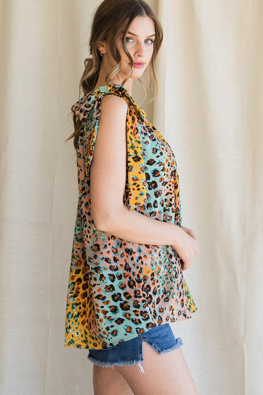 Stand By My Side Leopard Top